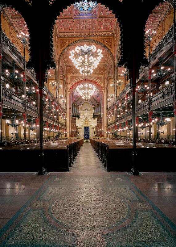 The Interior of the Dohany Street Synagogue
