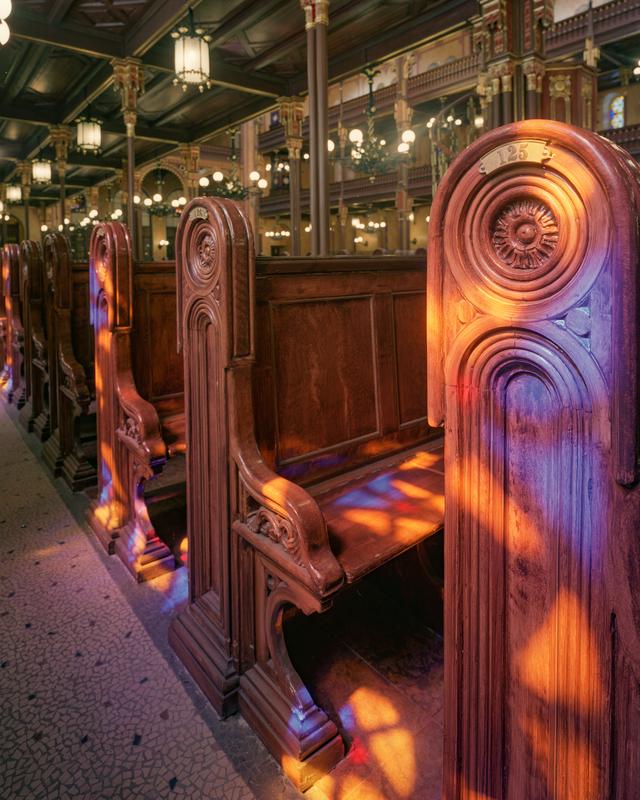 The Pews at the Dohany Street Synagogue